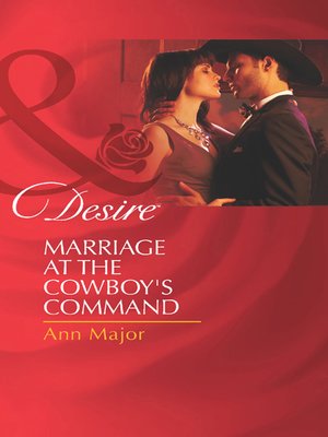 cover image of Marriage at the Cowboy's Command